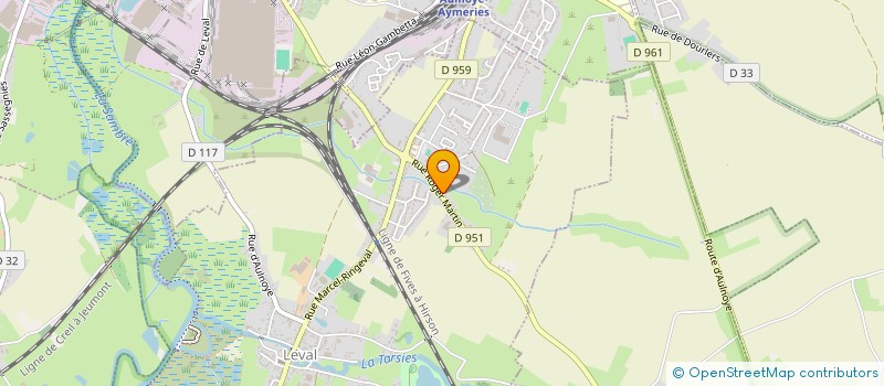 localisation de l'entreprise 883 678 534 à LEVAL