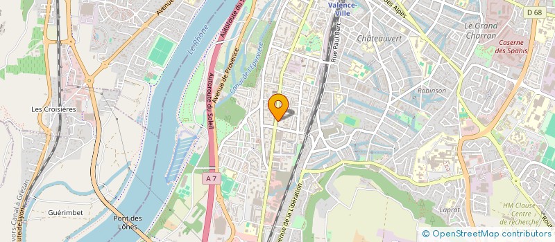 localisation de l'entreprise 883 695 512 à VALENCE