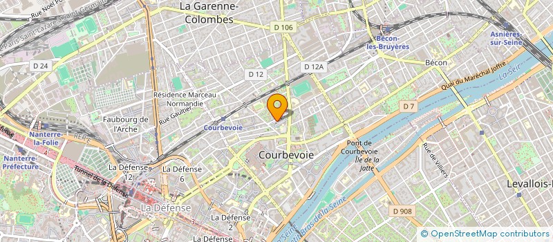 localisation de l'entreprise 883 708 851   BONDY