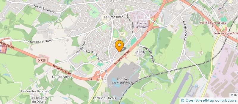 localisation de l'entreprise 883 713 554   ORLEANS