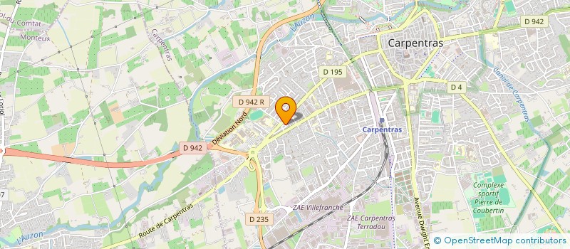 localisation de l'entreprise 883 715 724   CARPENTRAS