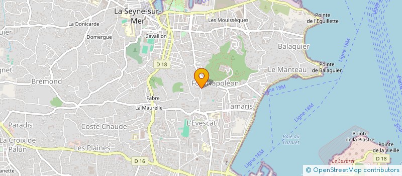 localisation de l'entreprise 883 723 223   LA SEYNE-SUR-MER