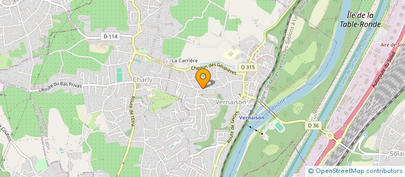 localisation de l'entreprise 883 727 877 à VERNAISON