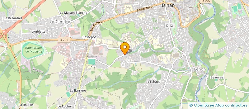 localisation de l'entreprise 883 734 568   DINAN