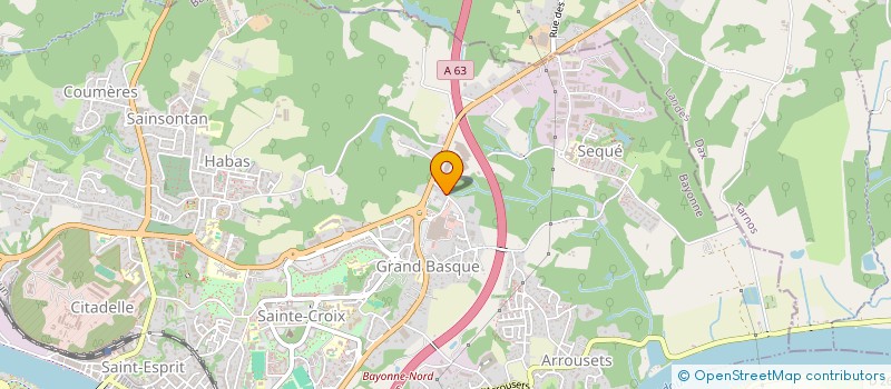 localisation de l'entreprise 883 748 428   HASPARREN