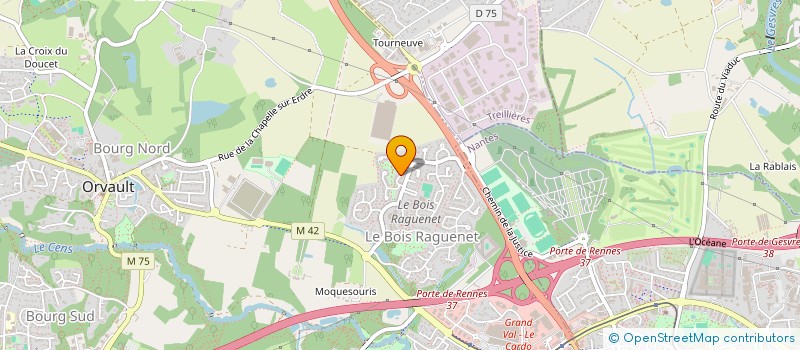 localisation de l'entreprise 883 751 257  à ORVAULT