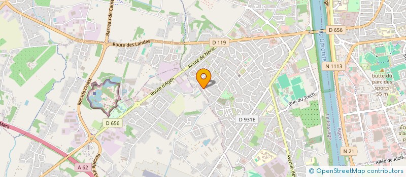 localisation de l'entreprise 883 756 660   LAYRAC