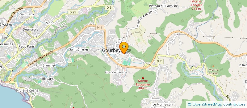 localisation de l'entreprise 883 760 001   GOURBEYRE