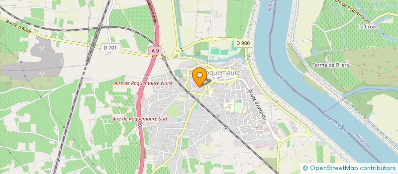 localisation de l'entreprise 883 771 396   ROQUEMAURE