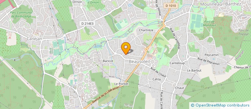 localisation de l'entreprise 883 779 829   BORDEAUX