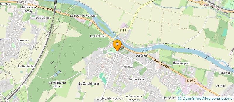 localisation de l'entreprise 883 781 551   VERETZ