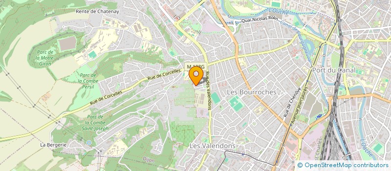 localisation de l'entreprise 883 791 634   DIJON