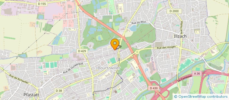 localisation de l'entreprise 883 796 930   KINGERSHEIM