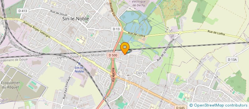 localisation de l'entreprise 883 799 637   DECHY