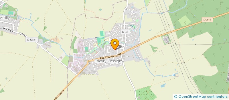 localisation de l'entreprise 883 811 804   CHEVRY-COSSIGNY