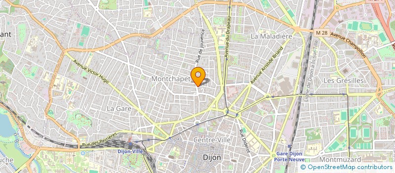 localisation de l'entreprise 883 812 232   DIJON