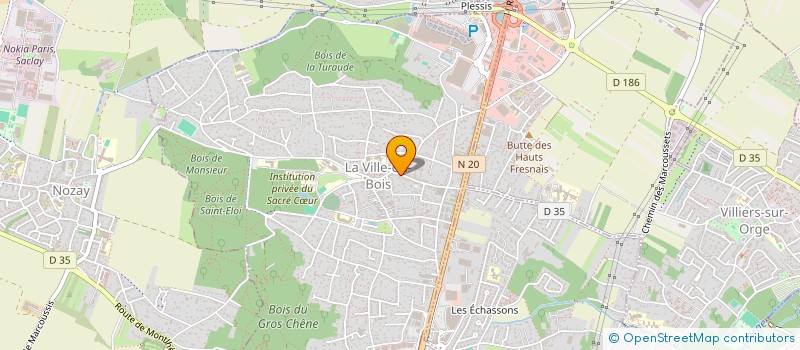 localisation de l'entreprise 883 814 048 à VILLEBON-SUR-YVETTE