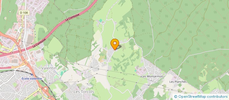 localisation de l'entreprise 883 815 508   BESANCON