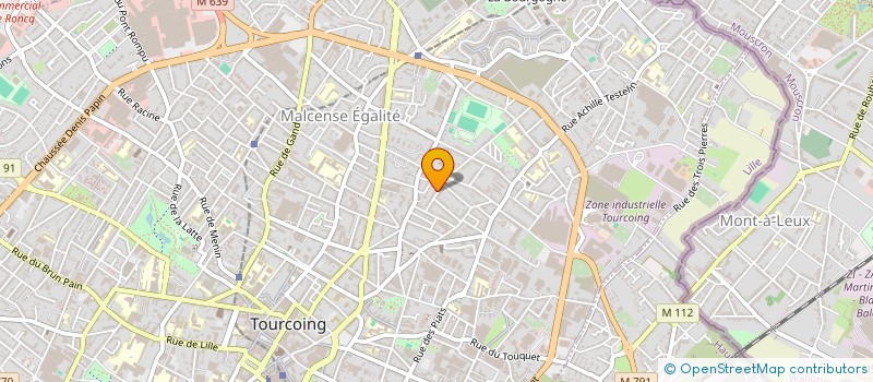 localisation de l'entreprise 883 818 544 à TOURCOING