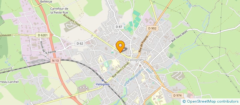 localisation de l'entreprise 883 819 013   BRICQUEBEC-EN-COTENTIN