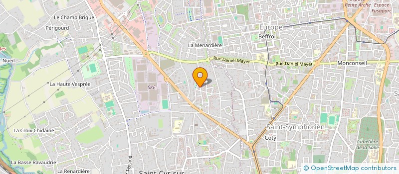 localisation de l'entreprise 883 825 382  à ORANGE