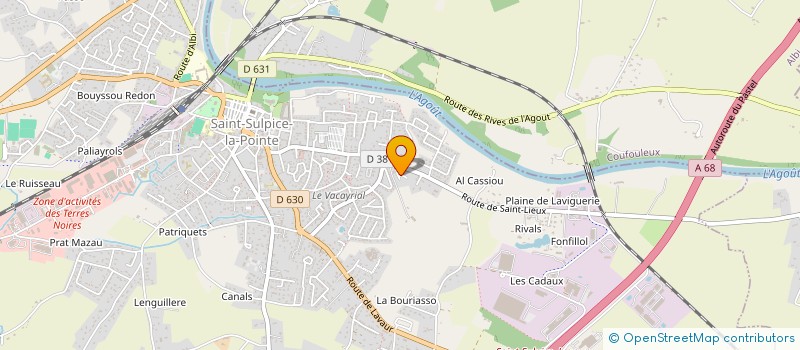 localisation de l'entreprise 883 857 823 à SAINT-SULPICE-LA-POINTE