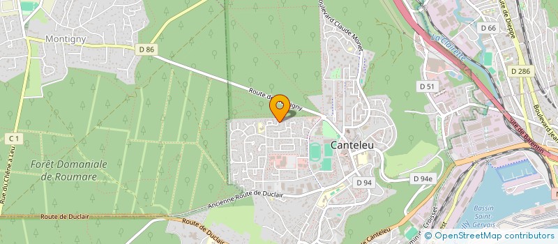 localisation de l'entreprise 883 860 967 à CANTELEU