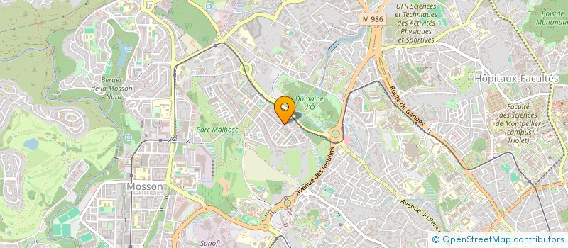 localisation de l'entreprise 883 872 459 à MONTPELLIER
