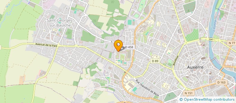localisation de l'entreprise 883 881 138 à AUXERRE