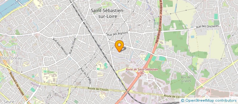 localisation de l'entreprise 883 887 135 à NANTES