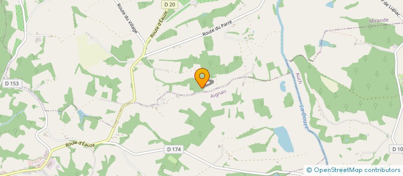 localisation de l'entreprise 883 893 661   AIGNAN