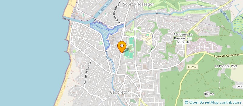 localisation de l'entreprise 883 897 605 à PRECHACQ-LES-BAINS