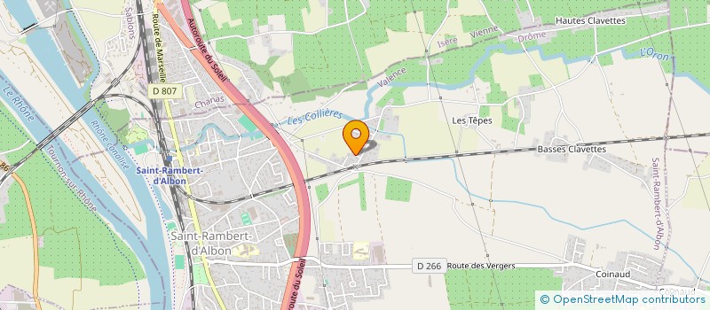 localisation de l'entreprise 883 900 763   SAINT-RAMBERT-D ALBON
