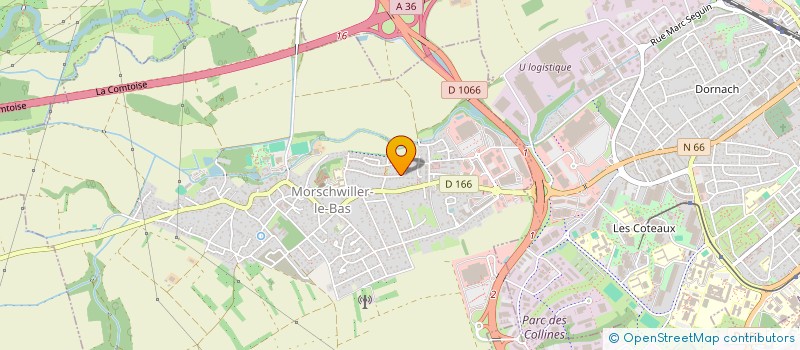 localisation de l'entreprise 883 901 993   MORSCHWILLER-LE-BAS