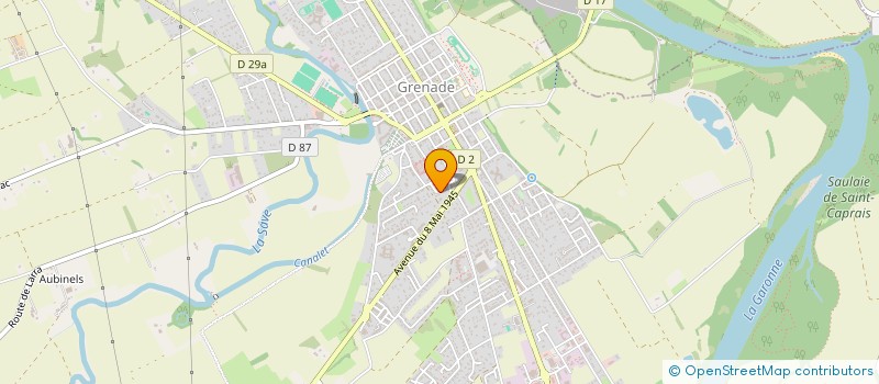 localisation de l'entreprise 883 933 749   GRENADE