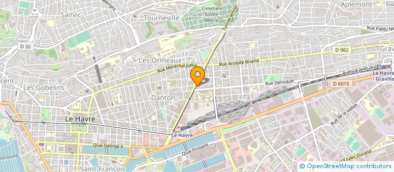 localisation de l'entreprise 883 968 174  à LE HAVRE