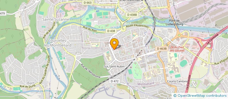 localisation de l'entreprise 883 978 967 à MONTBELIARD