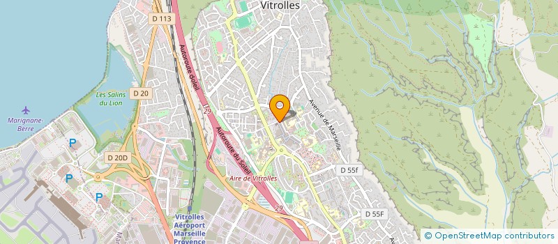 localisation de l'entreprise 884 009 077   VITROLLES