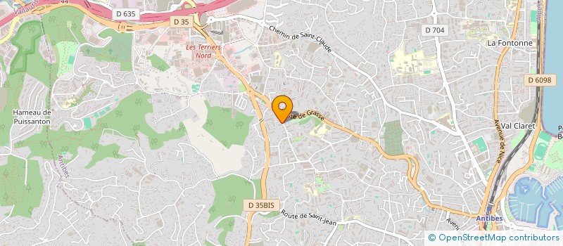 localisation de l'entreprise 884 023 524 à ANTIBES