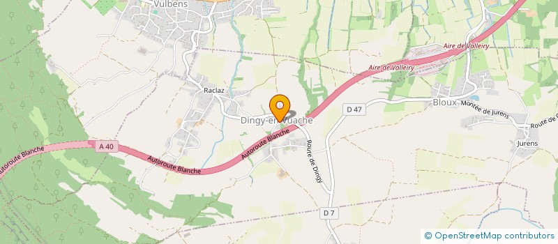 localisation de l'entreprise 884 024 563   DINGY-EN-VUACHE