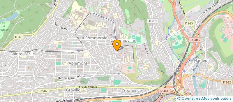 localisation de l'entreprise 884 032 392  à LE HAVRE