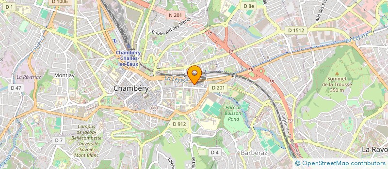 localisation de l'entreprise 884 036 443   CHAMBERY