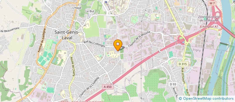 localisation de l'entreprise 884 041 641   SAINT-GENIS-LAVAL