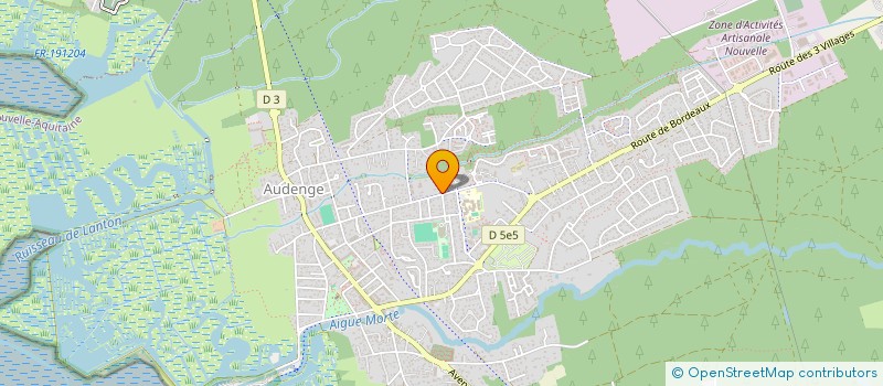 localisation de l'entreprise 884 049 537   BIGANOS