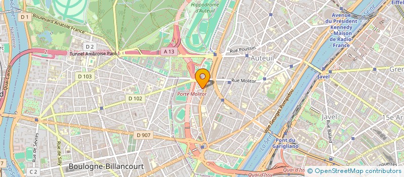 localisation de l'entreprise 884 052 259 à COURBEVOIE