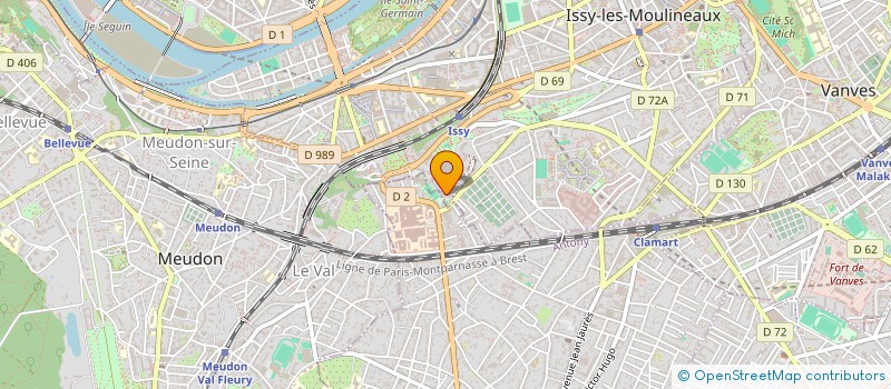 localisation de l'entreprise 884 053 505 à ISSY-LES-MOULINEAUX