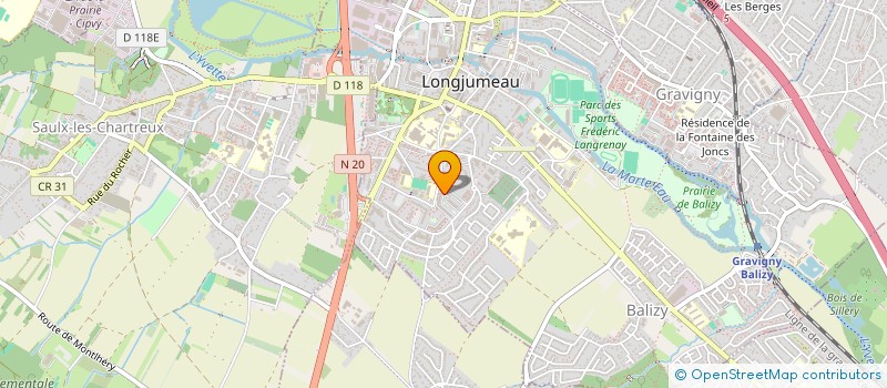 localisation de l'entreprise 884 063 058  à LONGJUMEAU