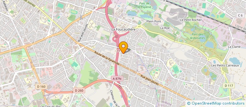 localisation de l'entreprise 884 079 260  à ANGERS