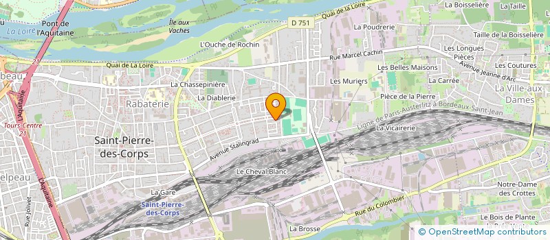 localisation de l'entreprise 884 079 328   SAINT-PIERRE-DES-CORPS