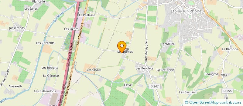 localisation de l'entreprise 884 085 879   ETOILE-SUR-RHONE